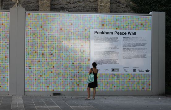 Peckham Peace Wall by Louise Wilson